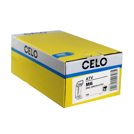 Vješalica s navojem za ATV M6 plava pocinčana